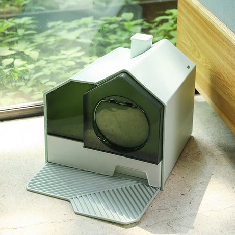 Fully Enclosed Household Anti-splash Drawer Type Odor-proof Cat