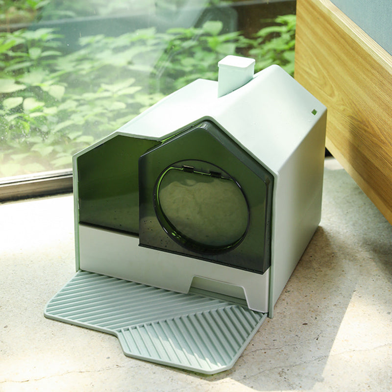 Fully Enclosed Household Anti-splash Drawer Type Odor-proof Cat
