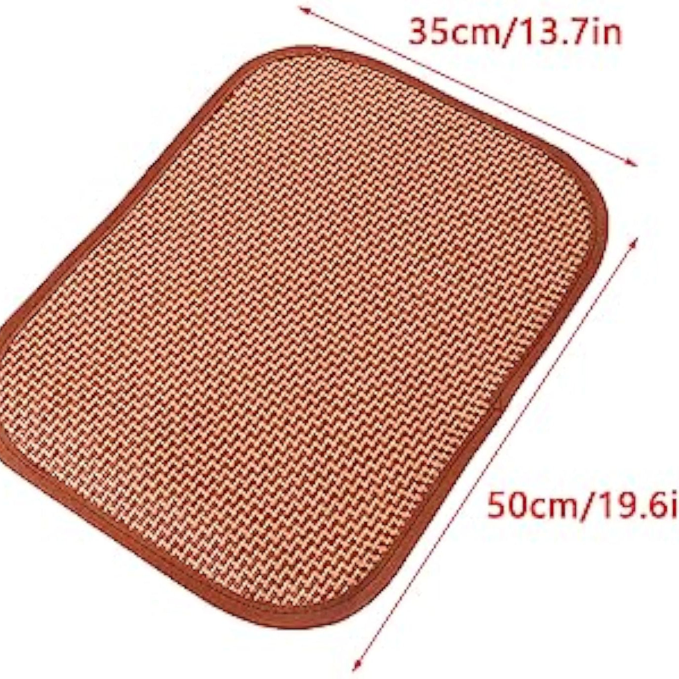 Premium Cat And Dog Cooling Mat Self Pad For Summer Bamboo Rattan