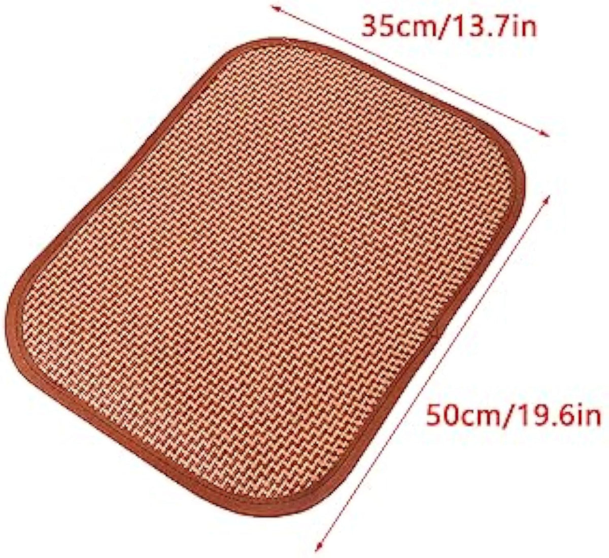 Premium Cat And Dog Cooling Mat Self Pad For Summer Bamboo Rattan