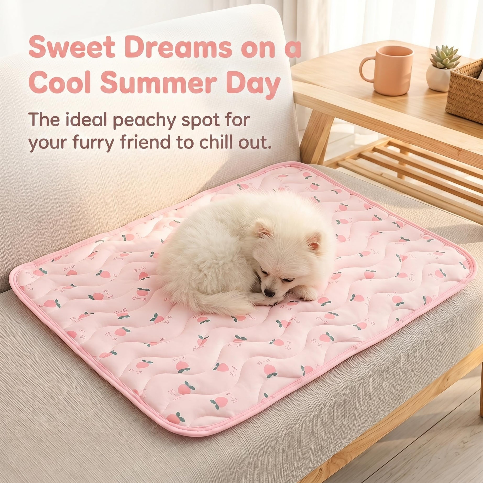 Self-cooling Pet Mat For Dogs Cats Foldable Summer Cooling Pad