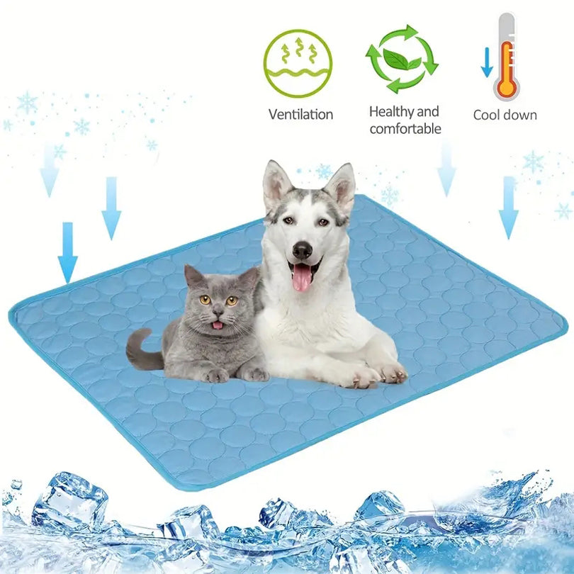 Dog Cooling Mat Summer Pets Cold Bed Extra Large For Small Big Dogs