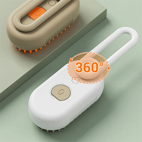 Cat Steam Brush Steamy Dog 3-in-1 Electric Spray Hair Brushes