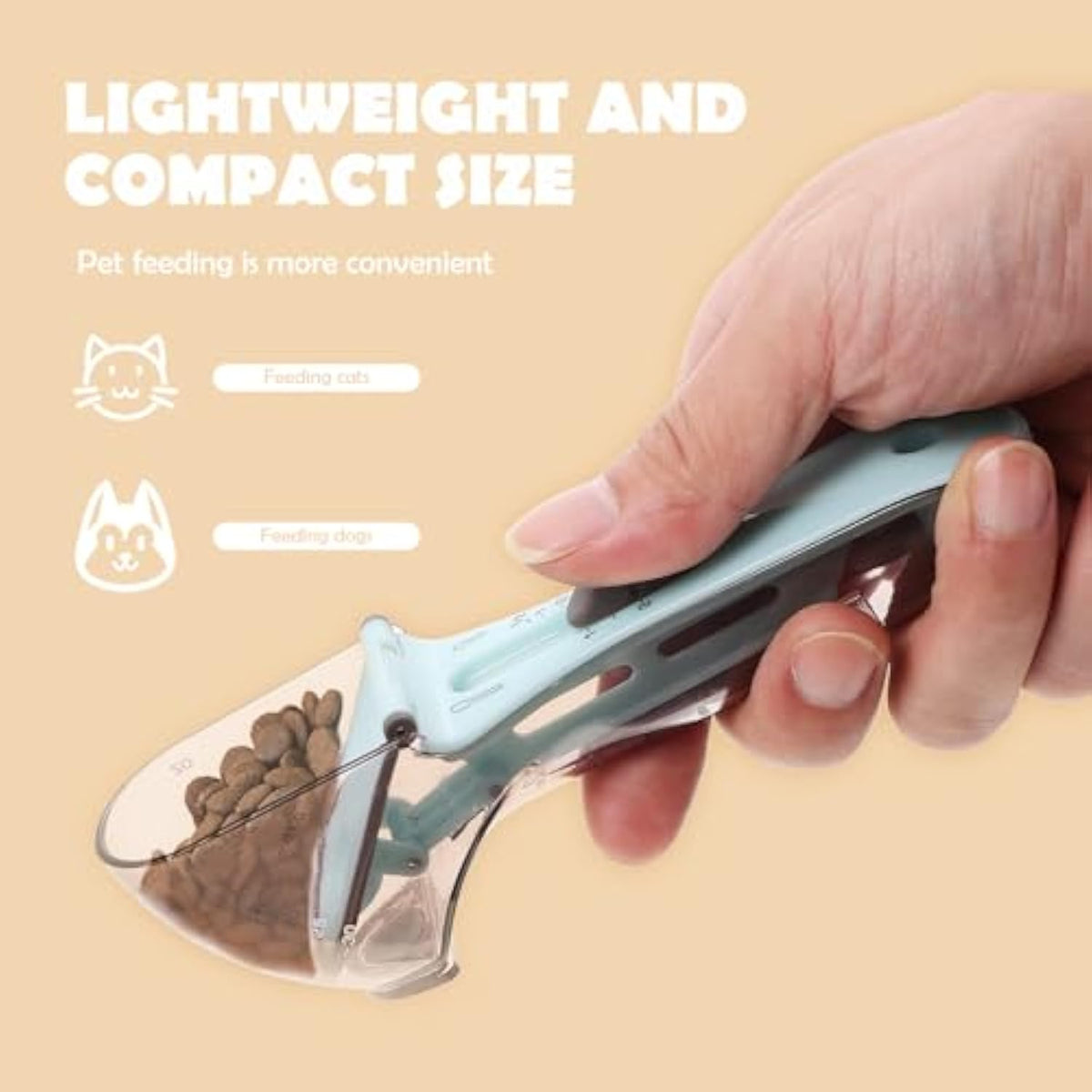 Spoon Pet Measuring Dog Food Cups Coffee Scoop Pet Cat Scale Liquid