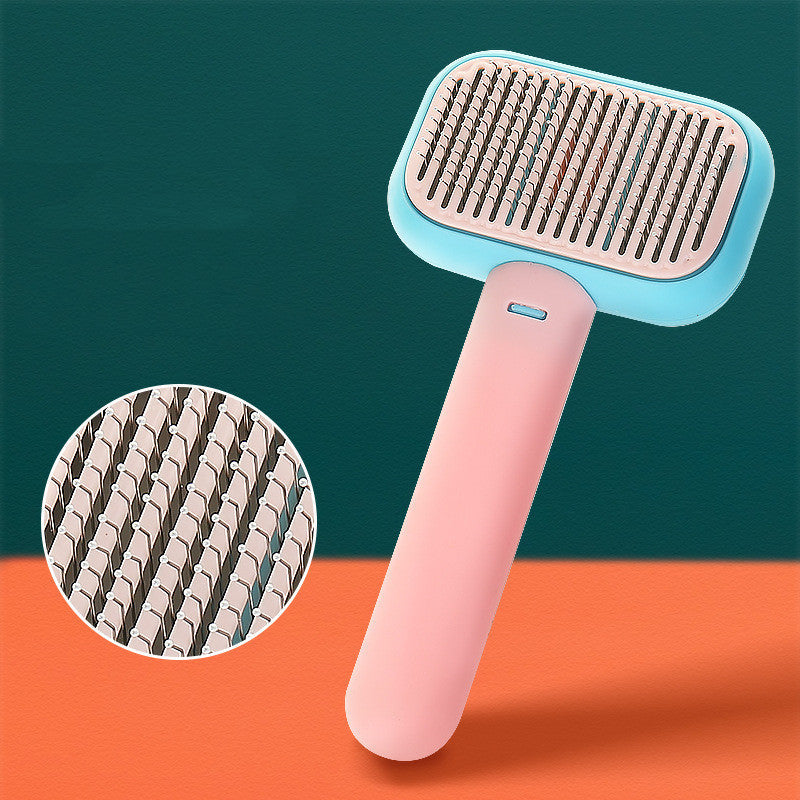New Pet Cat Dog Hair Brush Massage Comb Open-knot Grooming Cleaning