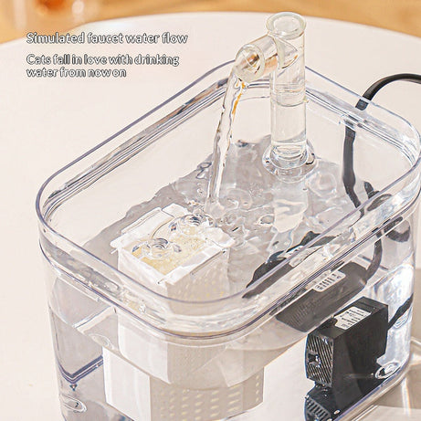 Portable Automatic Circulating Cat Water Fountain