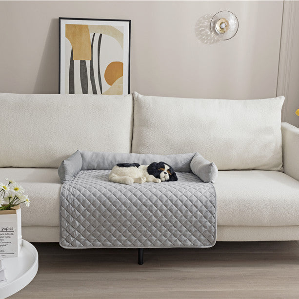 Pet Dog Sofa Bed Beds For Large Dogs Cushion Warm Cat Mat Furniture