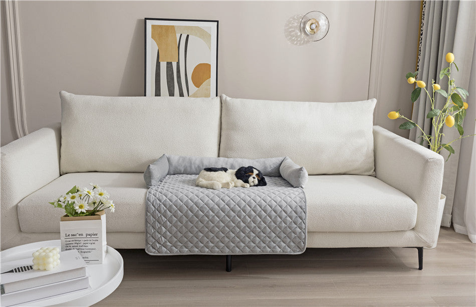 Pet Dog Sofa Bed Beds For Large Dogs Cushion Warm Cat Mat Furniture
