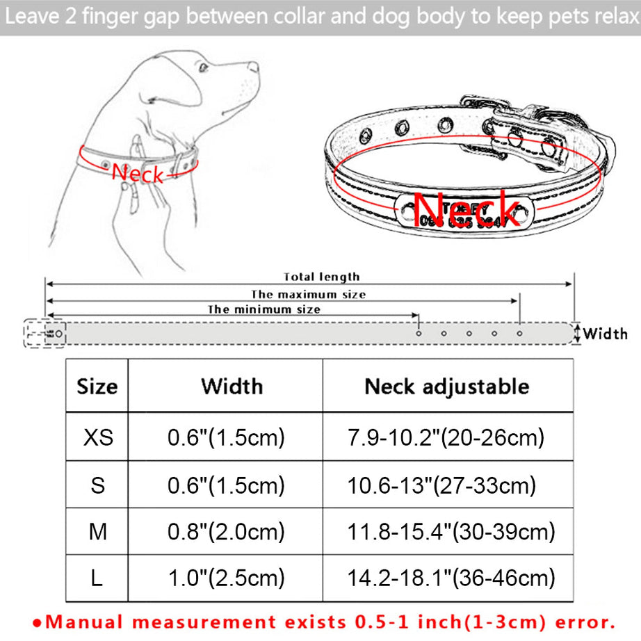 Diy Alphabet Dog Name Pet Collar Wear Accessories