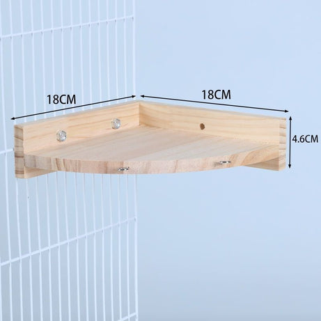 Climbing And Playing Bird Cage Accessories Toy Solid Wood Jumping