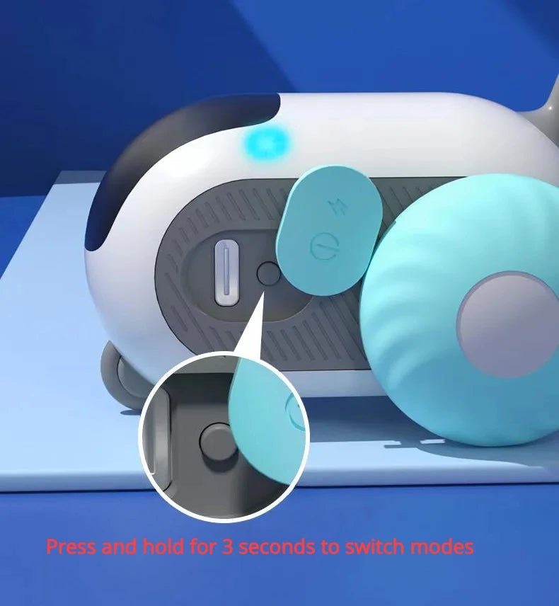 Remote Control Interactive Cat Car Toy USB Charging Chasing