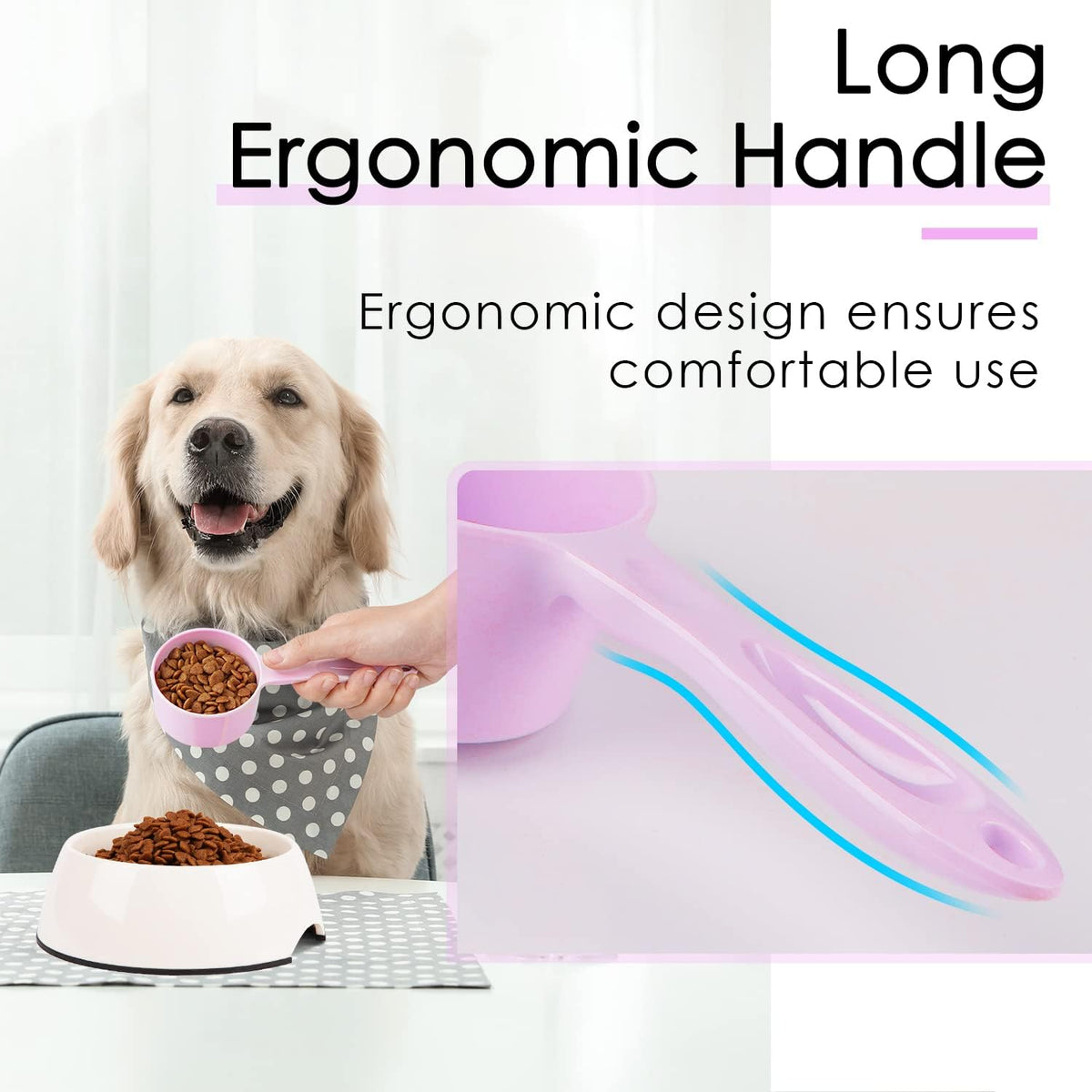 Dog Food Scoop For Container Measuring For Dogs Cats Birds