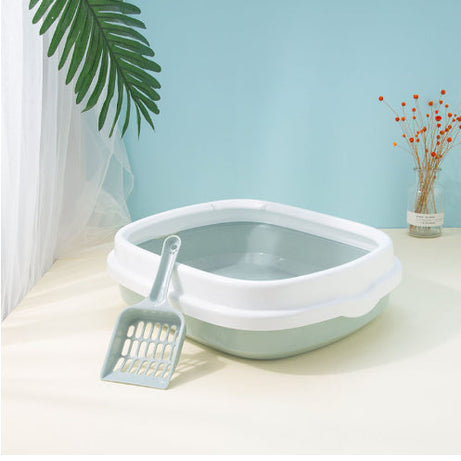 Large Cat Litter Box Detachable Anti-splashing Pet Supplies