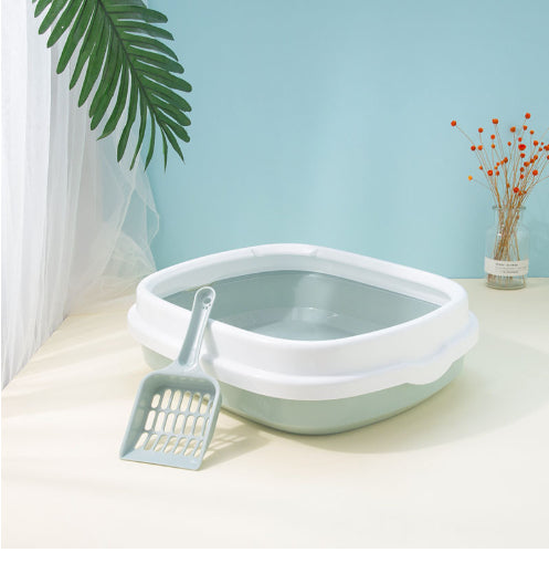 Large Cat Litter Box Detachable Anti-splashing Pet Supplies