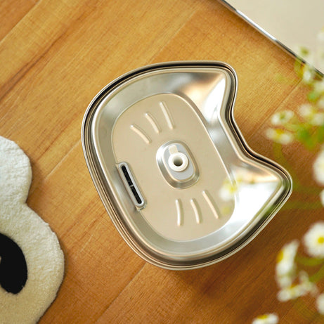 3l Stainless Steel Pet Water Dispenser Filter