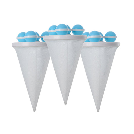 3pcs Floating Hair Filtering Mesh Removal Pet Lint Removers