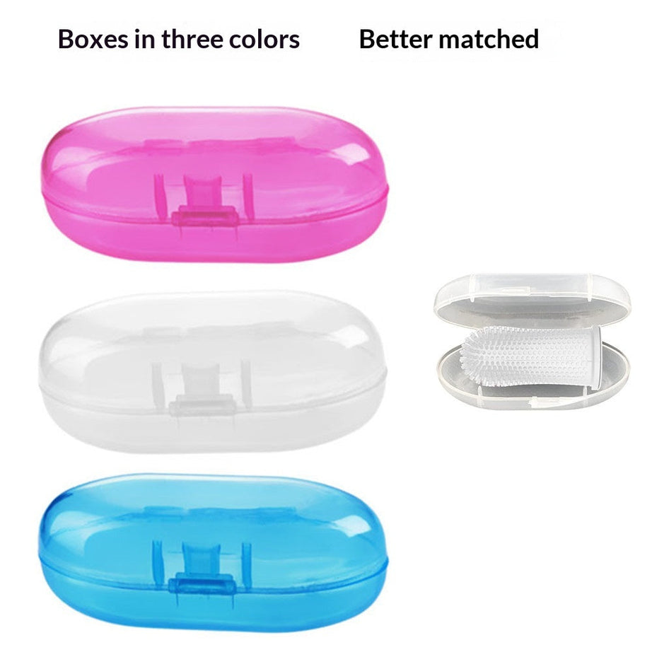 360-degree Silicone Finger Toothbrush For Pets Deep