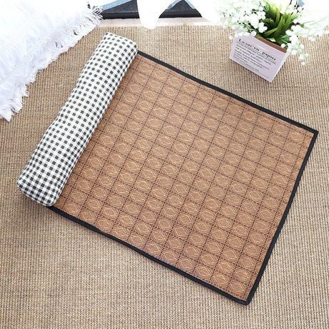 Summer Rattan Pet Mat Pillow Cushion Cooling Catmat Ice Pad