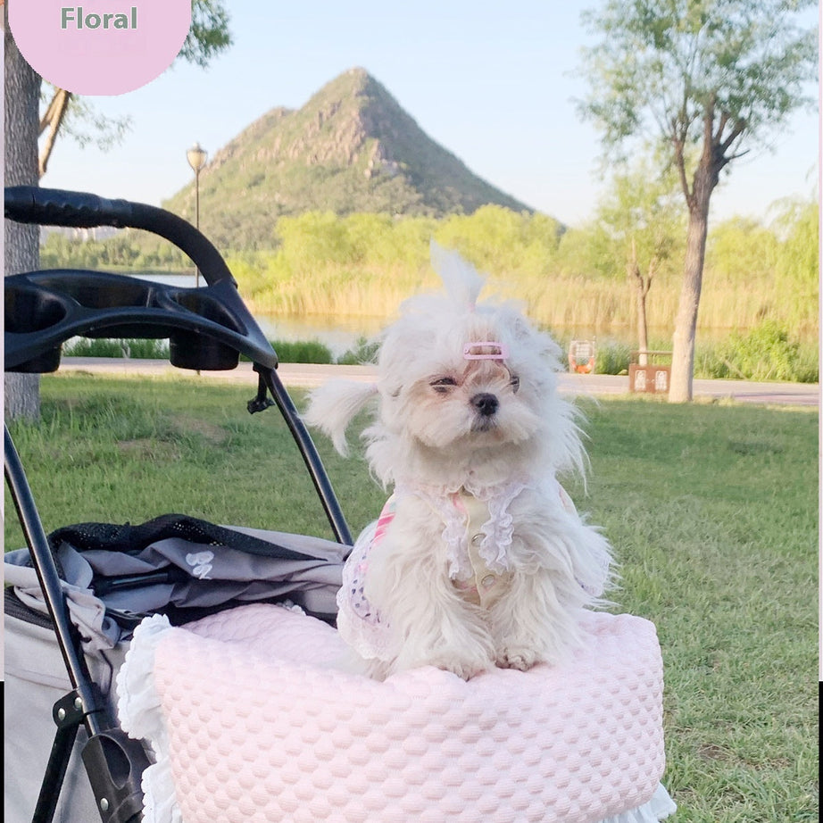 Pet Stroller Anti-dirty Towel Cushion Pillow Pure Cotton