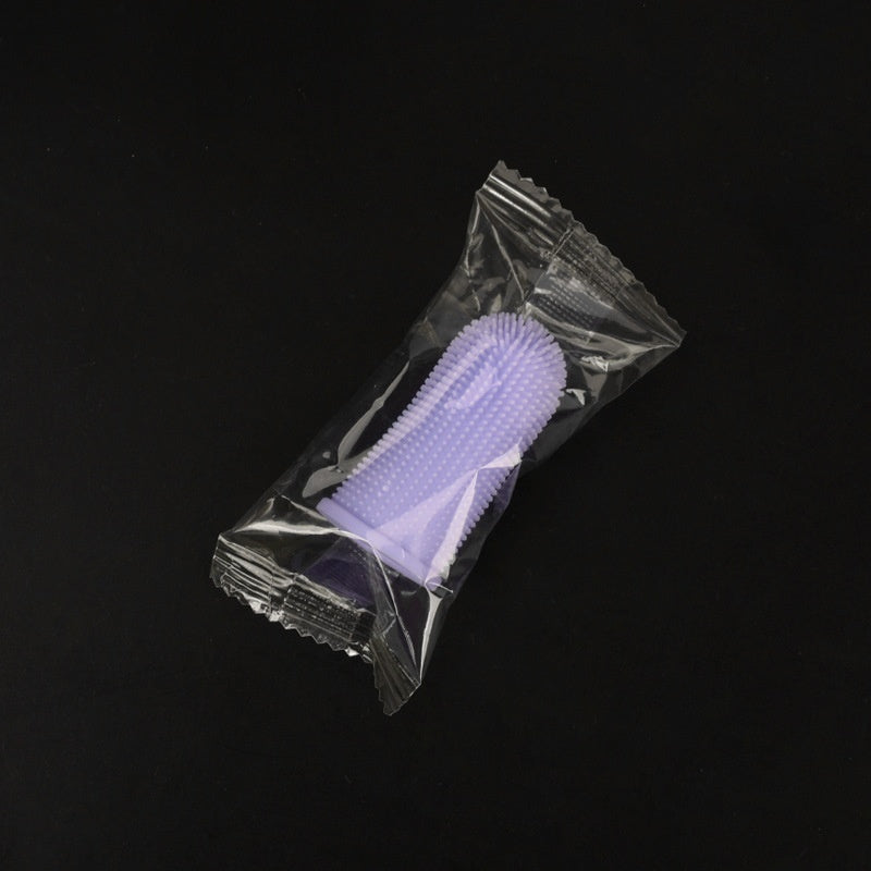 360-degree Pet Toothbrush Rubber Finger Cap