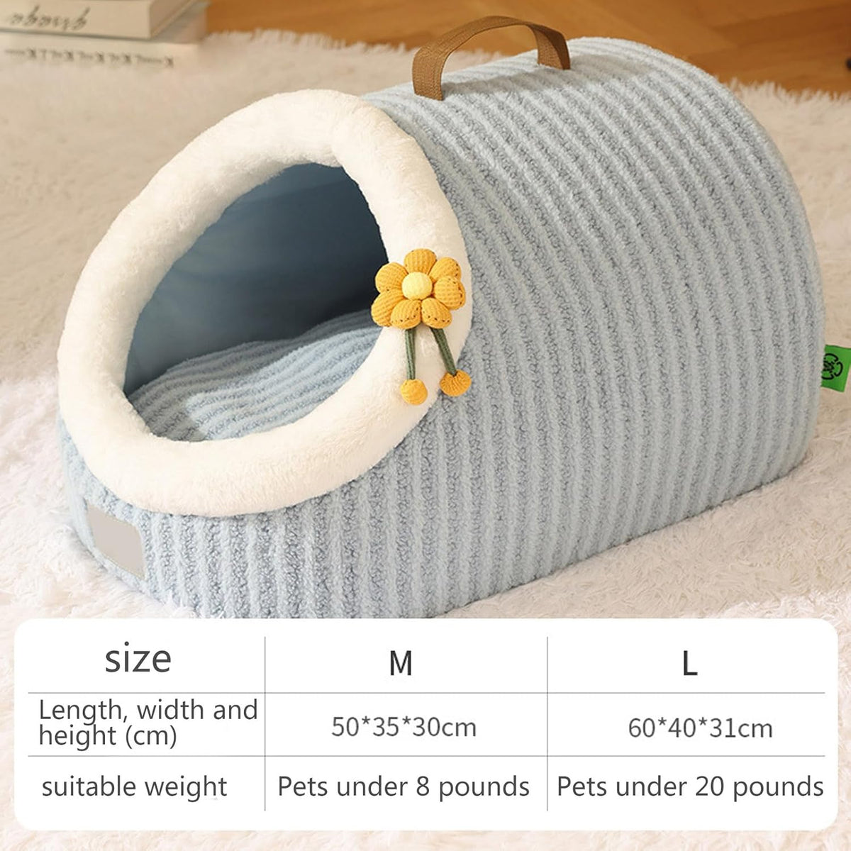 Cat House For Cats Beds For Indoor Bed Cave With Removable Washable