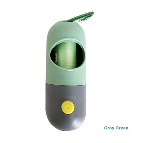 LED Light Pet Waste Bag Dispenser For Dogs Cats Dog Poop Scooper