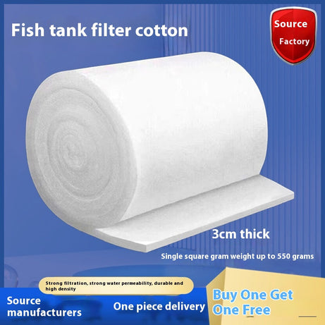 Fish Tank Thickened High Density And Permeability Filter Cotton