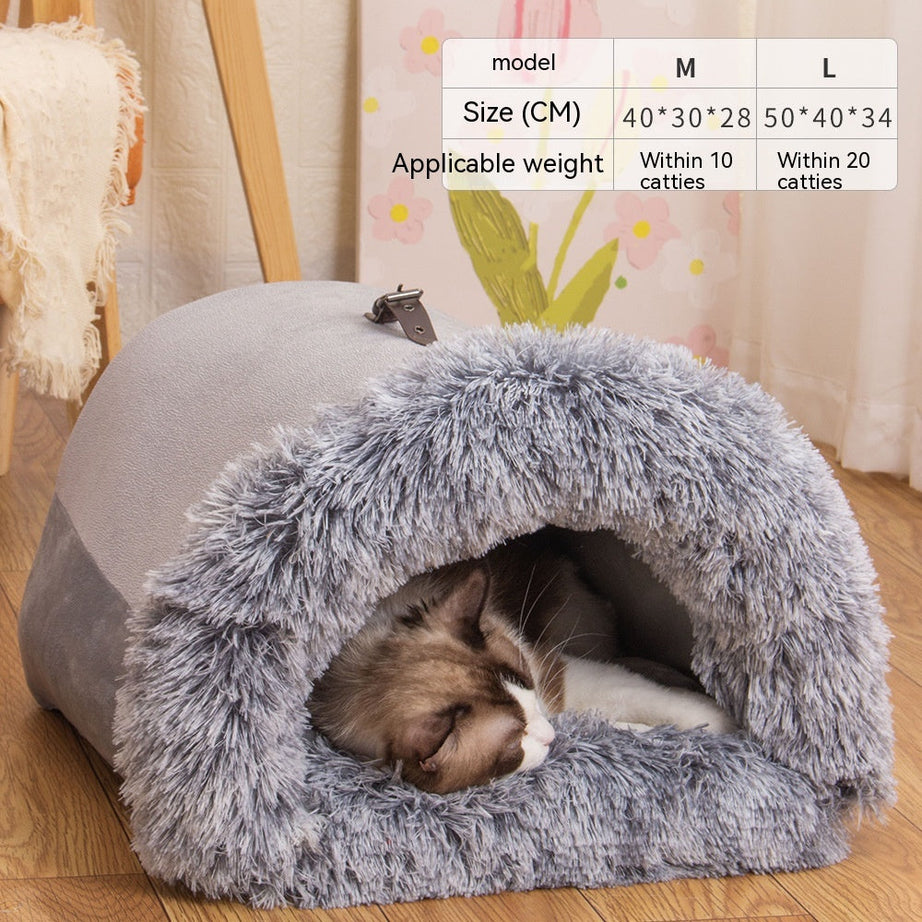 New Splice Portable Pet Nest Autumn And Winter Warm Dog
