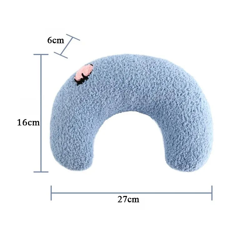 Little Pillow For Cats Fashion Neck Protector Deep Sleep Puppy (3 Pieces & Blue And White)