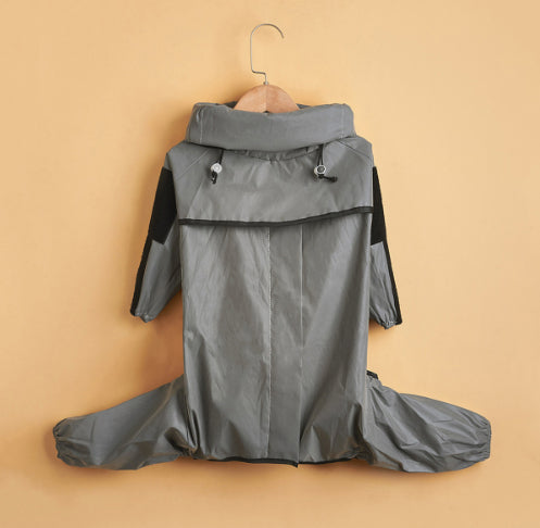 Waterproof Coat Dog Pet Reflective Rainproof Raincoat