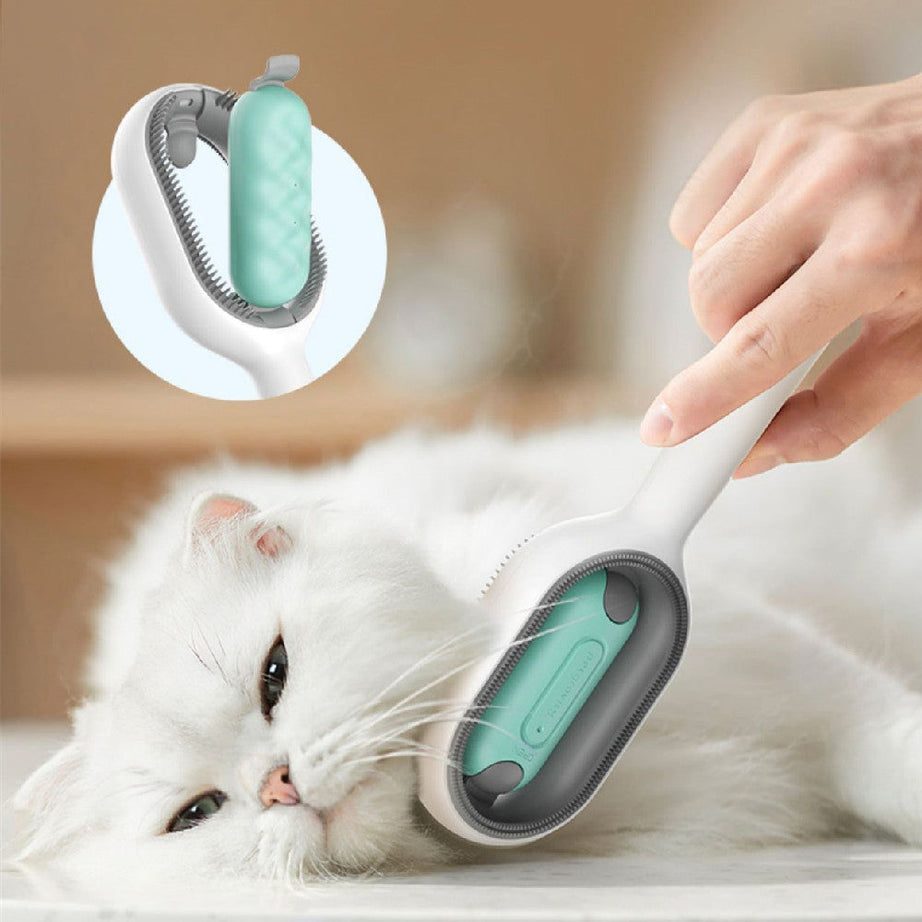 Pet Grooming Brush Dematting Dog Comb Cat To Remove Floating Hair