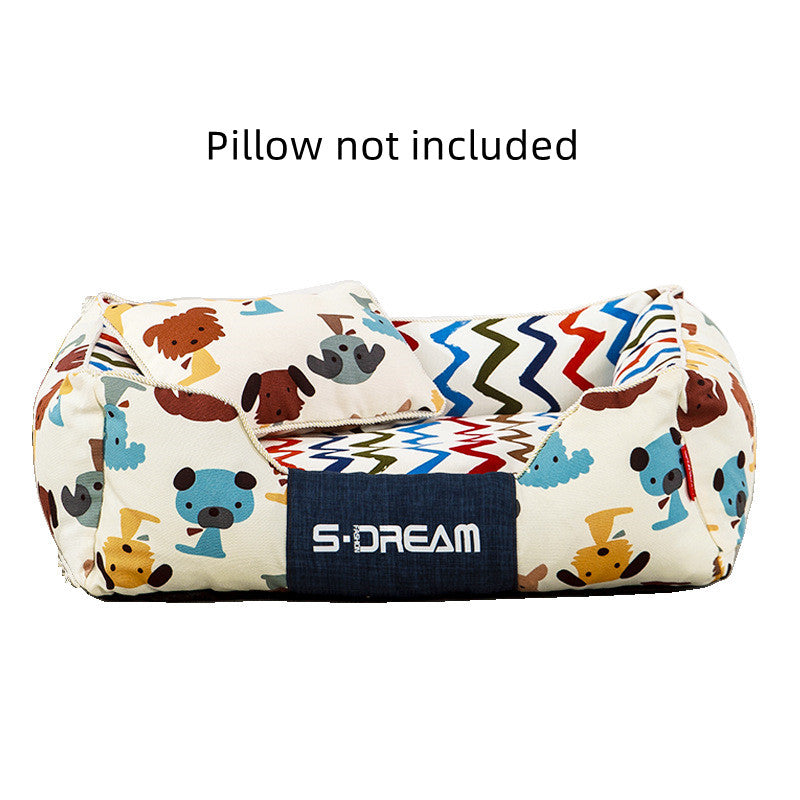 Dog Cat Bed Creativity Of Removable And Washable Large Mat Pet