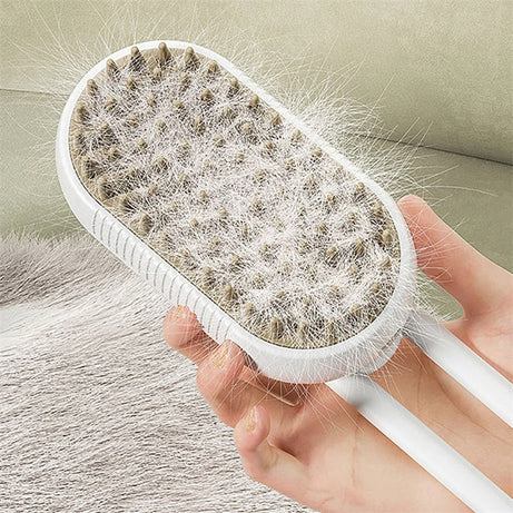 Cat Steam Brush Steamy Dog 3-in-1 Electric Spray Hair Brushes