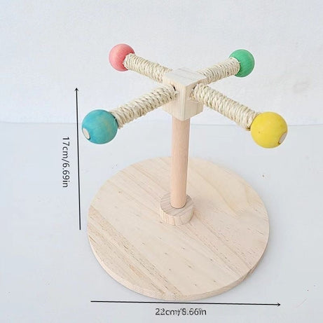 Parrot Spinning Windmill Amusement And Self-entertainment Toy