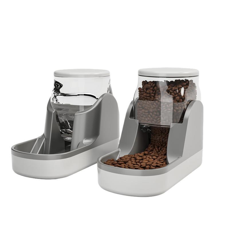 Cat Water Fountain Automatic Pet Feeder Auto Food Dispenser For Dog