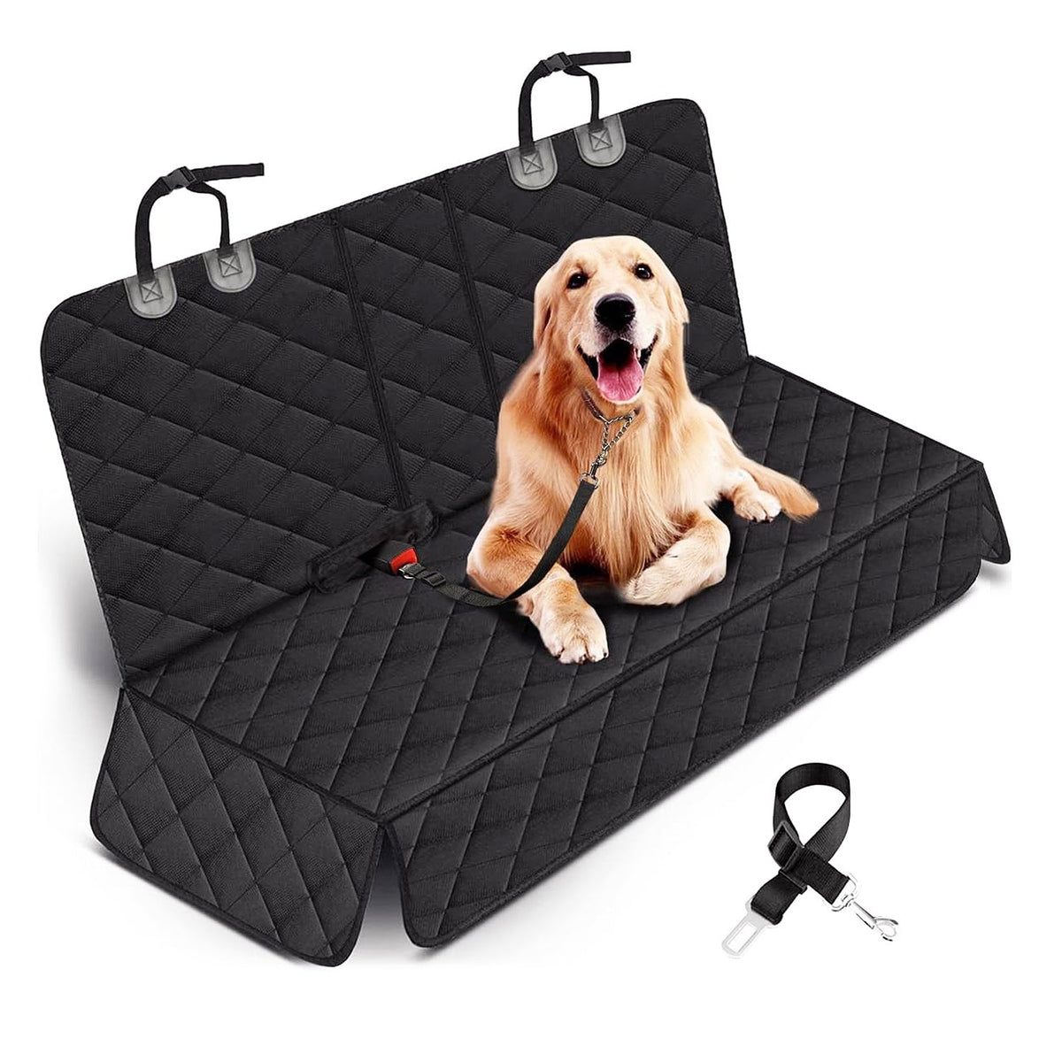 1pc Dog Car Seat Cover Waterproof Scratchproof Pet Rear Protector