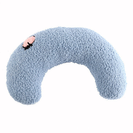 Little Pillow For Cats Fashion Neck Protector Deep Sleep Puppy (3 Pieces & Blue And White)