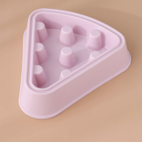 Pet Cat Dog Bowl Cartoon Pizza Single Slow Food