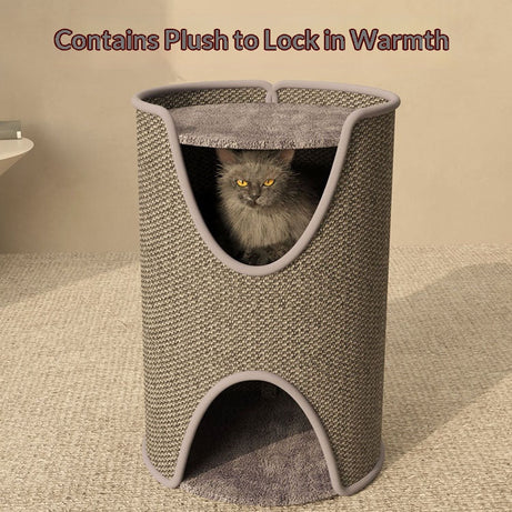 Four-season Universal Tree-hole Sisal Scratching Post Cat Climbing