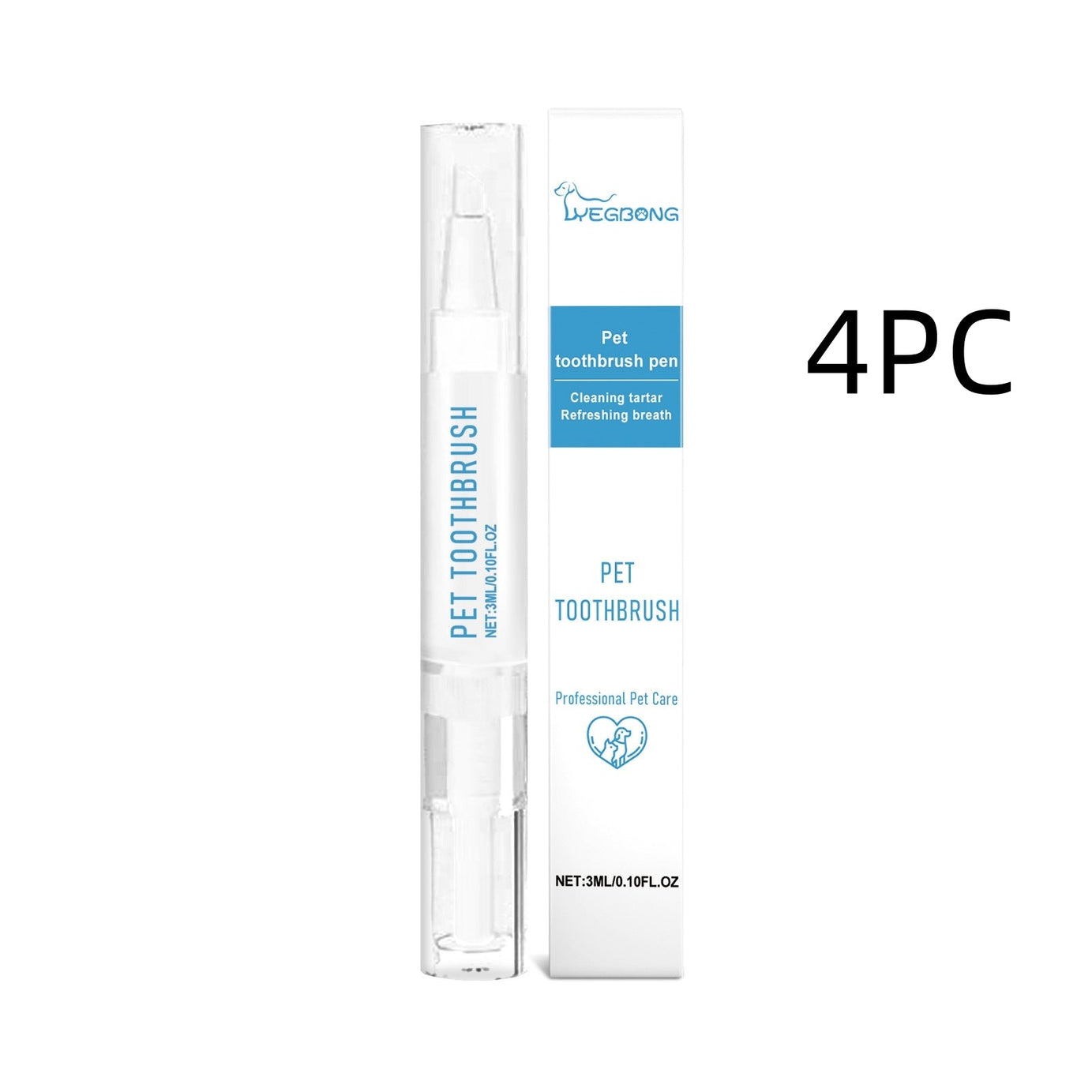 Soft Breath Care Pet Toothbrush Pen