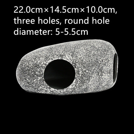 Aquarium Decorative Stone Decorations Ponds Ceramic Shrimp Farms