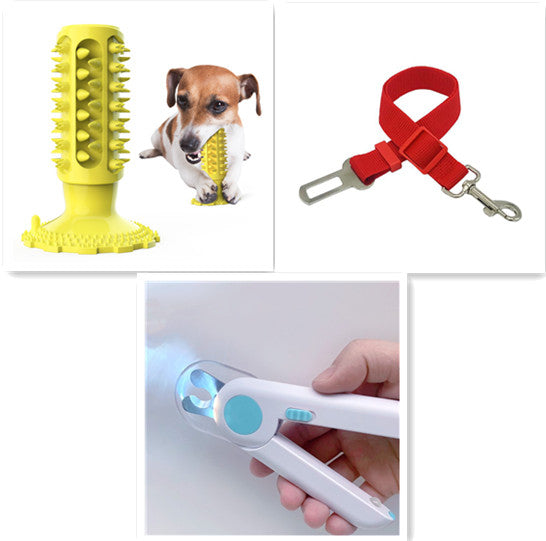 Teeth Cleaning Dog Toothbrush Sucker Molar Stick Bite Toy