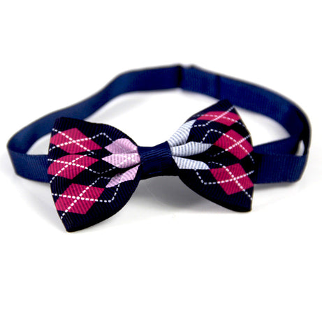 Plaid Pet Tie Cat Dog Scarf Accessories Pet