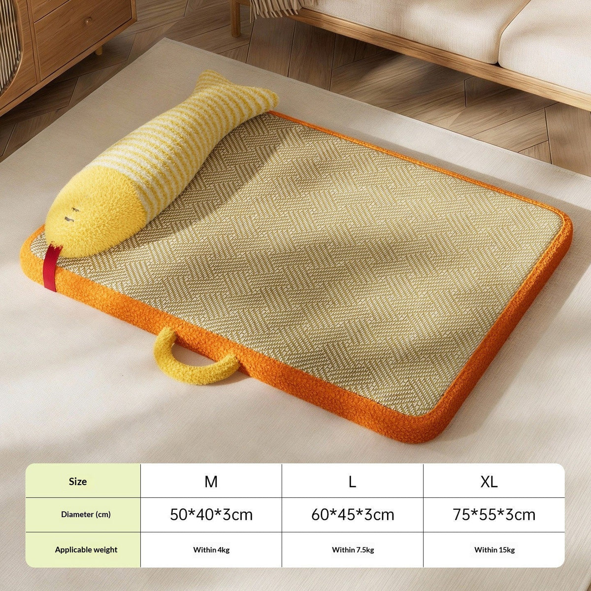 Dog House Summer Cooling Kennel Double-sided Mat Cat Bed