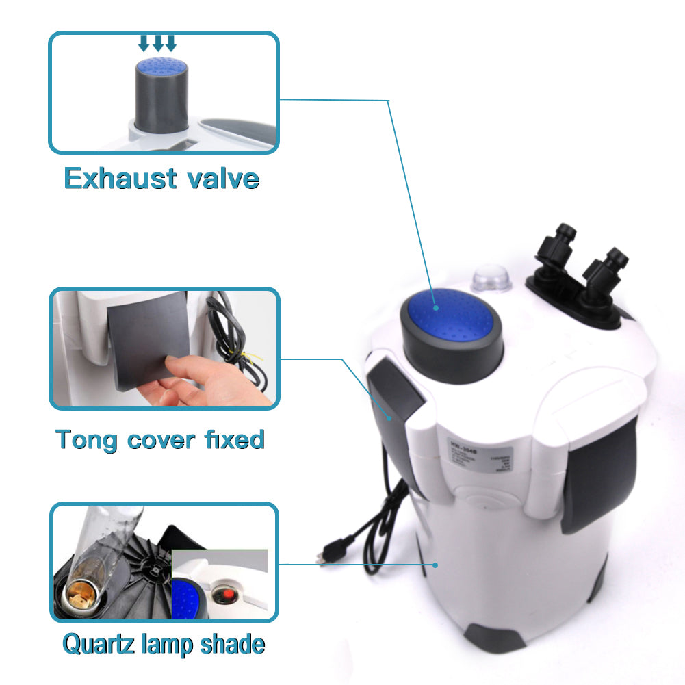 External Filter Aquarium Uv Lamp Water Purification And Algae