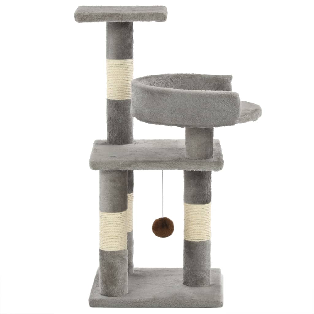 Cat Scratching Post With Sisal Columns 65 Cm