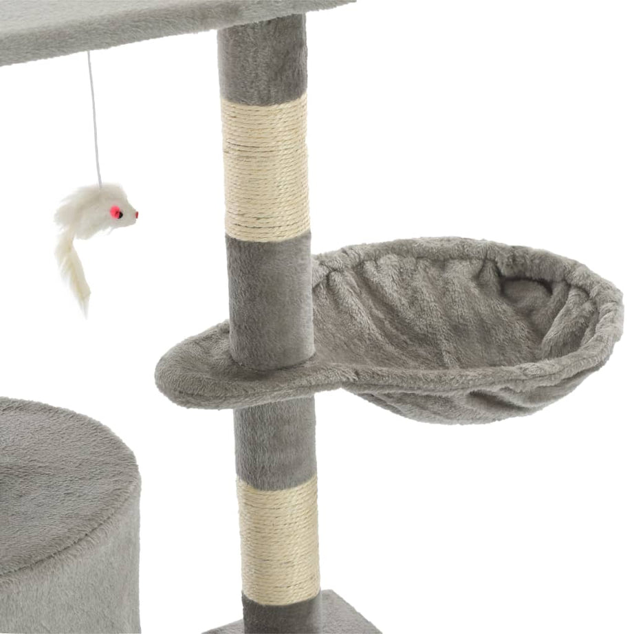 Cat Scratching Post With Sisal Posts 138 Cm