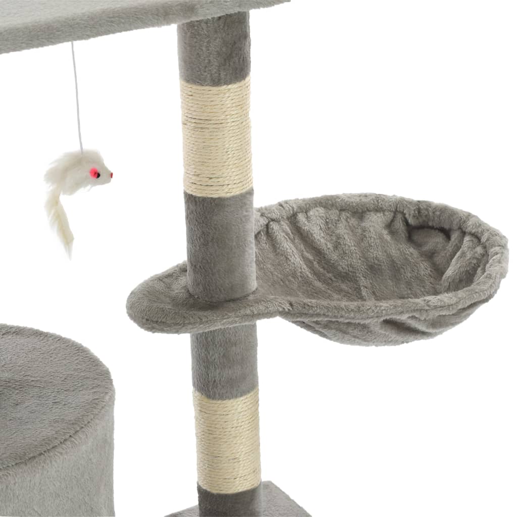 Cat Scratching Post With Sisal Posts 138 Cm