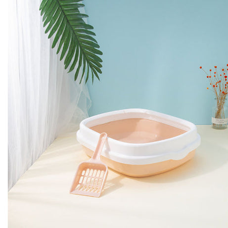 Large Cat Litter Box Detachable Anti-splashing Pet Supplies