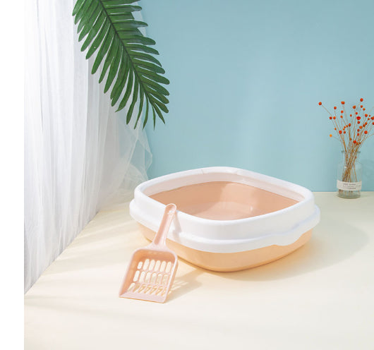 Large Cat Litter Box Detachable Anti-splashing Pet Supplies